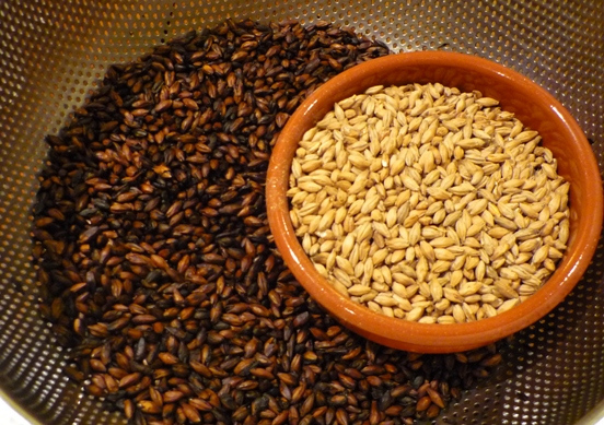 Malta de cerveza tostada